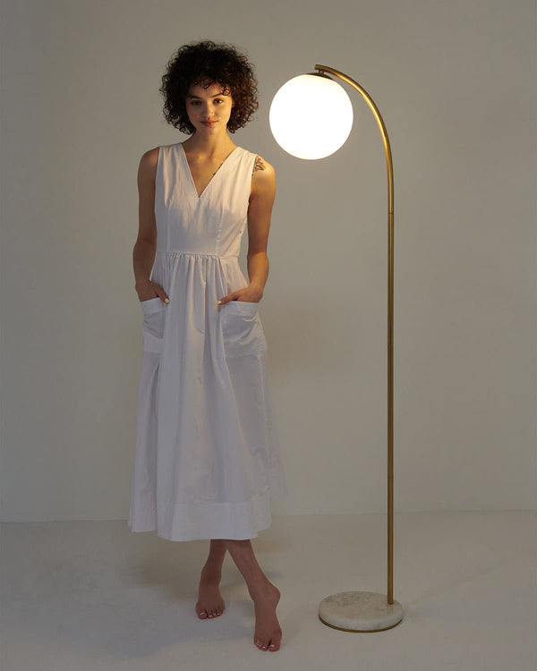 Luna Drop Modern Decorative Floor Lamp