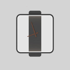 Nordic Bedside Wall Lamp Clock Design