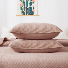 Lightweight Plush Velvet All-Season Quilt