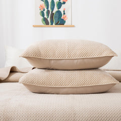 Lightweight Plush Velvet All-Season Quilt