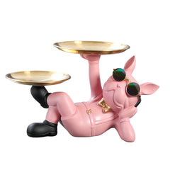 Cute French Bulldog Resin Tabletop Figurine