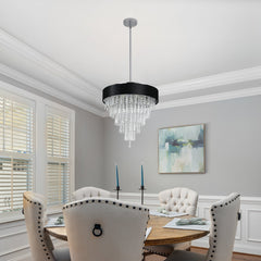 Modern Crystal Round Luxury Living Room Chandelier
