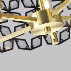 Modern Round Crystal Luxury Living Room Chandelier