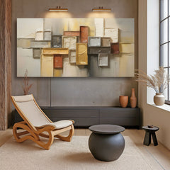 Minimalist Abstract Geometric Shape Pattern Wall Art