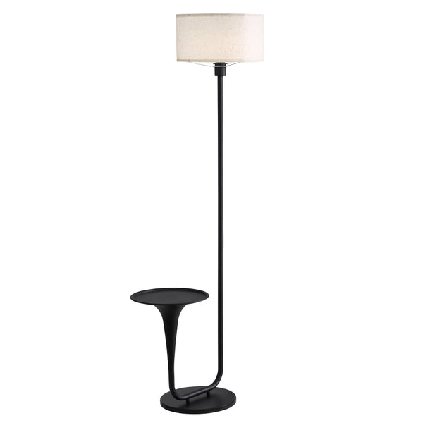 Dimmable Vintage Floor Lamp With Side Table