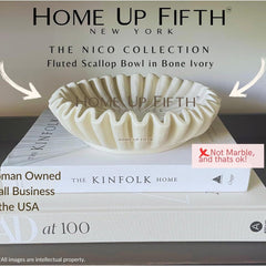 Retro Lotus Leaf Edge Decorative Bowl