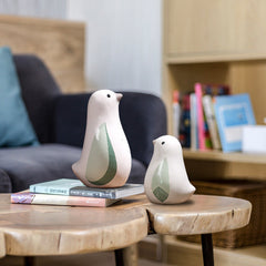 Nordic Cute Ceramic Bird Home Ornament