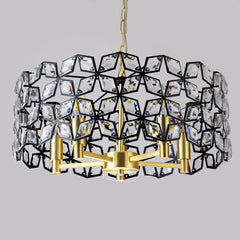Modern Round Crystal Luxury Living Room Chandelier