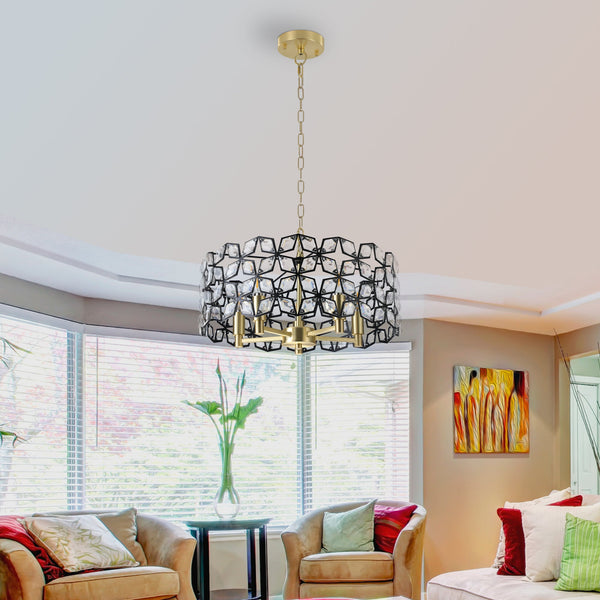 Modern Round Crystal Luxury Living Room Chandelier