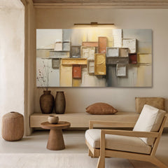Minimalist Abstract Geometric Shape Pattern Wall Art