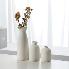 Modern Ceramic Vase Set Three Pieces
