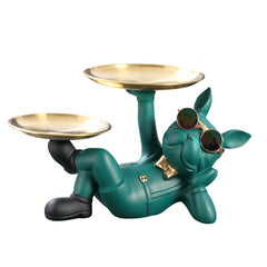 Cute French Bulldog Resin Tabletop Figurine