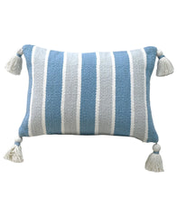 Handwoven Corner Tassel Decorative Pillow