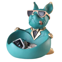 Cute French Bulldog Resin Tabletop Figurine