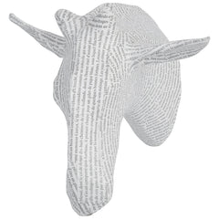 Animal Paper Mache Handmade Wall Hanging Decor
