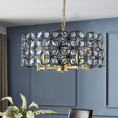 Modern Round Crystal Luxury Living Room Chandelier