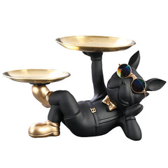 Cute French Bulldog Resin Tabletop Figurine