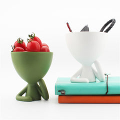 Cartoon Abstract Cheek Support Desktop Figurine