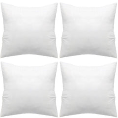 4-Piece Soft Fluffy Square Pillow Inserts