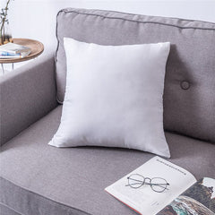 Beige White Tassel Boho Macrame Pillow Cover