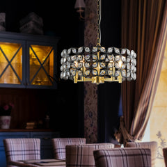 Modern Round Crystal Luxury Living Room Chandelier