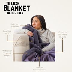 Pretty Rugged Luxury Waterproof Backed Indoor Blanket