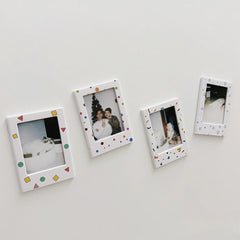 Magnetic 3-Inch Refrigerator Photo Frame Set