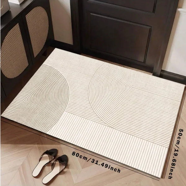 Minimalist Line Stain-Resistant Door Mat