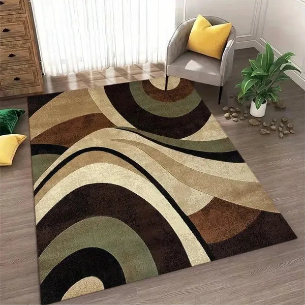 Nordic Abstract Geometric Non-Slip Area Rug