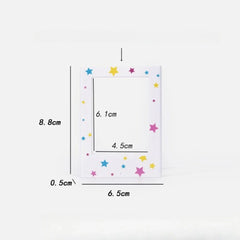 Magnetic 3-Inch Refrigerator Photo Frame Set