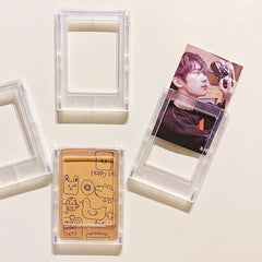 Magnetic 3-Inch Refrigerator Photo Frame Set