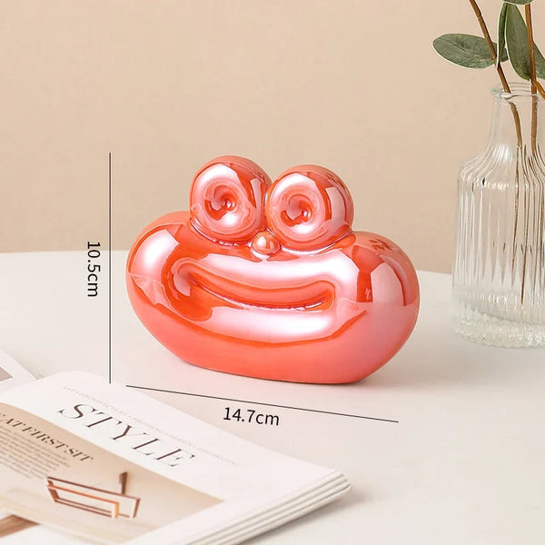 Unique Sausage-Shaped Ceramic Decorative Home Ornament