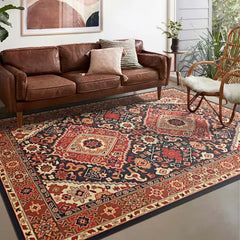 Persian Style Large Washable Area Rug