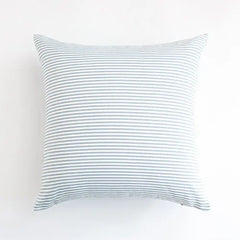 Light Blue Plaid Baby Pillow Cover