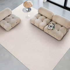 New Zealand Wool Solid Color Nordic Rug