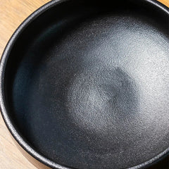 Retro Black Ceramic Vase Plant Pot