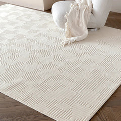 New Zealand Wool Solid Color Nordic Rug