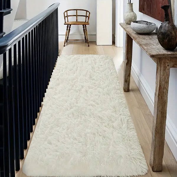 Plush Soft Fluffy Bedroom Bedside Rug