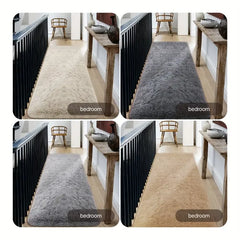 Plush Soft Fluffy Bedroom Bedside Rug