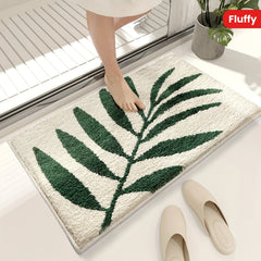 Green Leaf Soft Absorbent Floor Mat