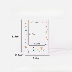 Magnetic 3-Inch Refrigerator Photo Frame Set