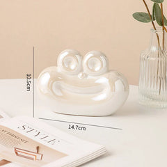 Unique Sausage-Shaped Ceramic Decorative Home Ornament