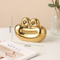 Unique Sausage-Shaped Ceramic Decorative Home Ornament