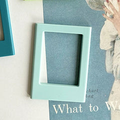 Magnetic 3-Inch Refrigerator Photo Frame Set