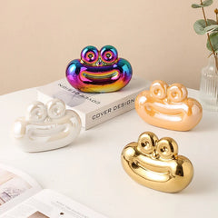 Unique Sausage-Shaped Ceramic Decorative Home Ornament