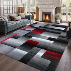 Nordic Abstract Geometric Non-Slip Area Rug