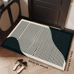 Minimalist Line Stain-Resistant Door Mat