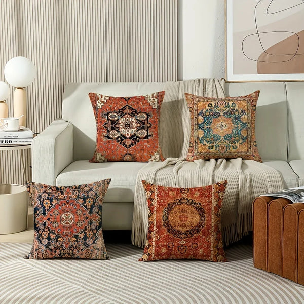 Bohemian Retro Nordic Ethnic Pillow Cover