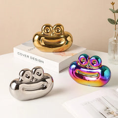 Unique Sausage-Shaped Ceramic Decorative Home Ornament