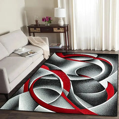 Nordic Abstract Geometric Non-Slip Area Rug